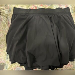 Lululemon Black Athletic Skirt size 14